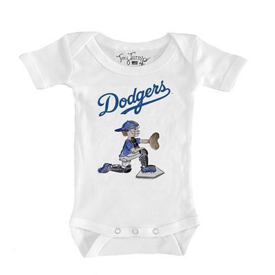 Lids Los Angeles Dodgers Tiny Turnip Youth Baseball Tear T-Shirt - White