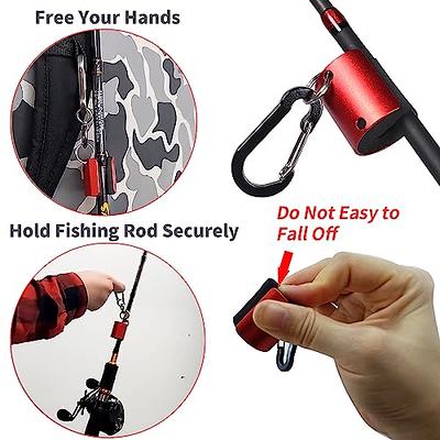 Fishing Lure Wraps for Rod and Rod Belt Straps Set, Wearable