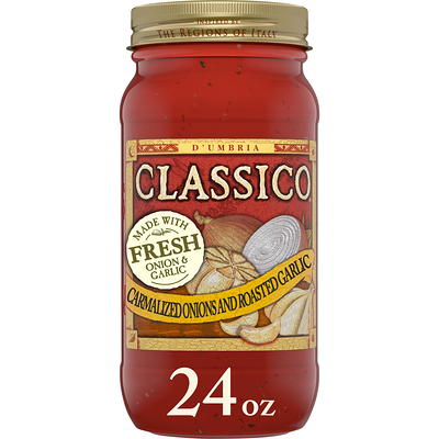 Prego Pasta Sauce, Garden Harvest Chunky Tomato Sauce with Onion and  Garlic, 45 Ounce Jar 