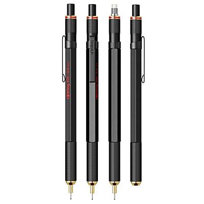 TUL Fine Writing Solid Metal Barrel Retractable Gel Pen with 2