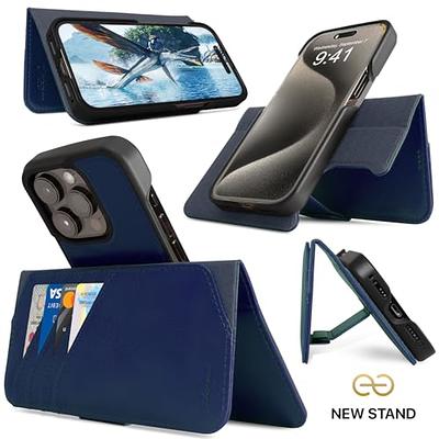 SHIELDON iPhone 15 Pro Leather Detachable Wallet, iPhone 15 Pro Genuine  Leather Case 2in1, MagSafe & Wireless Charging Compatible, Magnetic, Card  Holders Kickstand Shockproof, Removable Flip Protective Cover for iPhone 15  Pro 6.1-inch