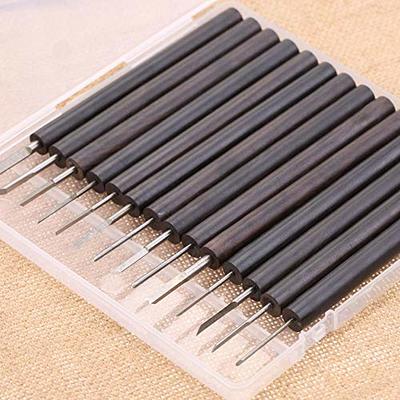 4Pcs Wood Carving Tools Set, Woodworking Hand Chisel Compact Wood Carving  Knife with Storage Case Great for DIY Art Craft Carpentry Beginners Carvers