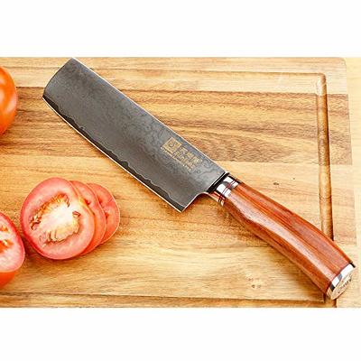 YOUSUNLONG Cimeter Butcher Knife 10 inch - Premium High-carbon Molybdenum  Steel Blade 