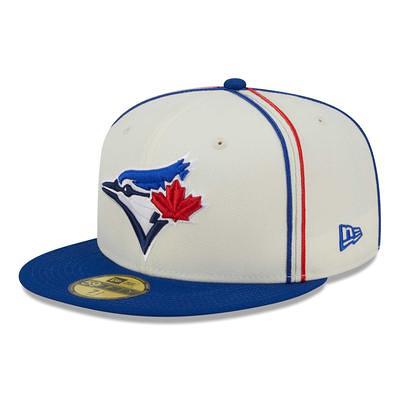 Toronto Blue Jays New Era 59FIFTY Fitted Hat - Cream/Orange