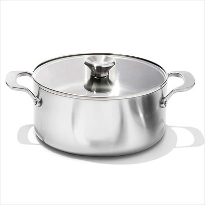 Kitchenaid 5-ply Clad Stainless Steel 8qt Stockpot With Lid : Target