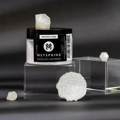 MEYSPRING Dazzling Diamond - White Glitter Mica Powder - Resin Glitter -  White Mica Powder for Epoxy Resin - Resin Color - Mica Powder for Lip Gloss  - Glitter for Candle Making - Glitter Powder - Yahoo Shopping