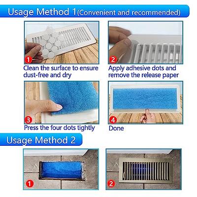 Tikfoam Vent Filter, Vent Cover Air Filters, 4X12 Floor Vent Filters for  Home, 1/2 in Thick, 90 Day Filtration (8) - Yahoo Shopping
