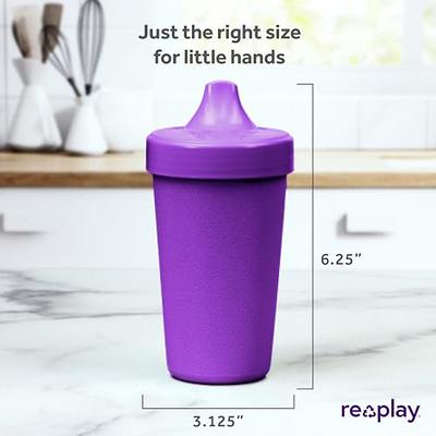 RE-PLAY 4pk No-Spill Sippy Cups, Made in USA