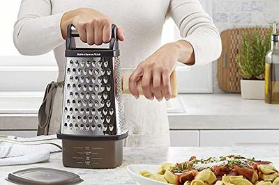 KitchenAid Gourmet 4-Sided Stainless Steel Box Grater with