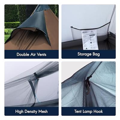 Mesh Camping Tent with Carry Bag Water Resistant Outdoor Mesh Tent Bug Net  