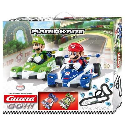 Carrera GO!!! Mario Kart 8 Slot Car Race Track Set featuring Super Mario  versus Luigi - Yahoo Shopping