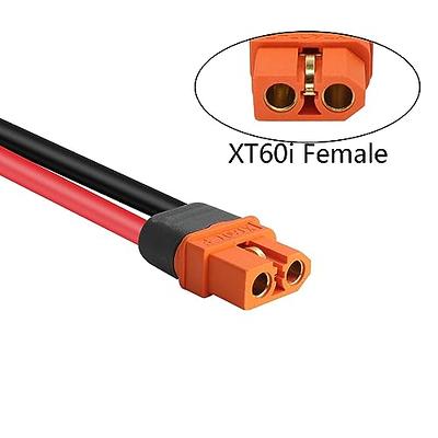 10 AWG XT60i to XT60i Female to Male Connector Solar Extension