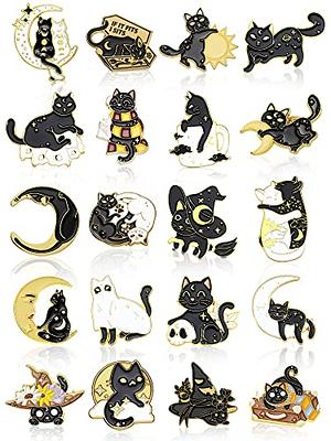 10 Pieces Cat Enamel Pins Backpack Pins Kawaii Pins Cute Pins