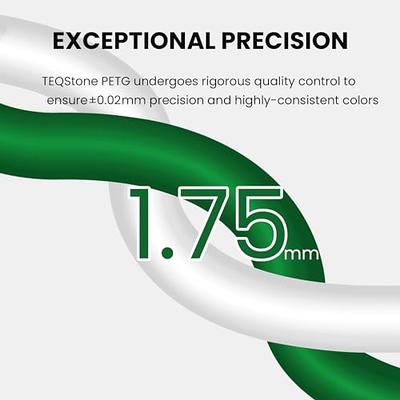 TEQStone PETG Filament 1.75mm Brown 1KG Spool, Consistent Diameter  +/-0.02mm 3D Printer Filament Vacuum Packaging - Yahoo Shopping