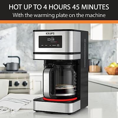 14-Cup Programmable Coffee Maker - Stainless Steel Drip Coffee