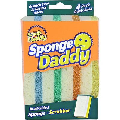 Scrub Daddy Eco Daddy Medium Duty Scrubber Sponge For Kitchen 2 pk - Yahoo  Shopping