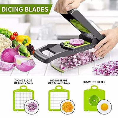 Vegetable Chopper Handheld Cutter Fruit Dicer Veggie Slicer - Yahoo Shopping