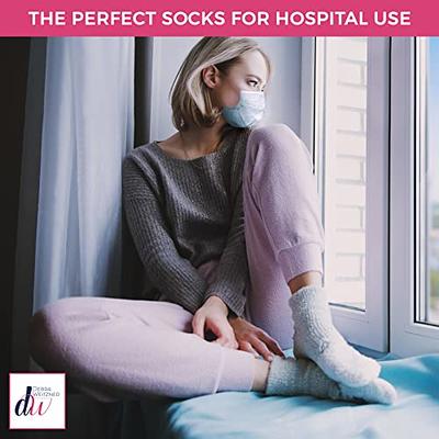 Zando Non Skid Socks Womens Low Cut Hospital Socks with Grips for Women  Anti Slip Socks 