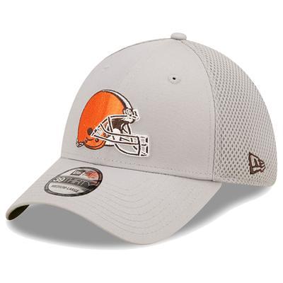 Men's New Era Orange Cleveland Browns 2022 Sideline 9FIFTY Ink Dye Snapback Hat