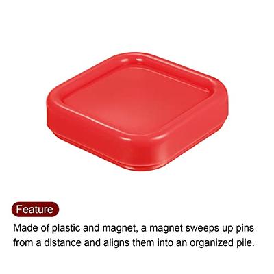 Magnetic Needle Storage Case Rectangle Sewing Needle Holder Pincushion Case  Organizer Sewing Tool Accessories 3 Colors