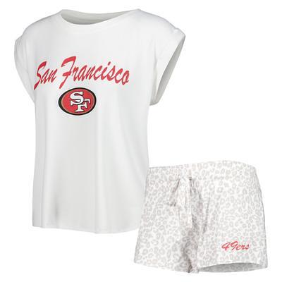 New Era Women's San Francisco 49ers Panel Boxy Red T-Shirt