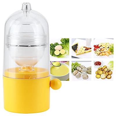 Manual Egg Yolk Mixer, Egg Homogenizer Manual Puller, Multifunctional  Golden Egg Maker for Small and Large Eggs, Egg Scrambler Egg Spinner with  Pulling Rope Without Breaking The Eggs - Yahoo Shopping