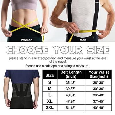 TESETON Back Support Belt for Women and Men, Back Brace Relieve Lower Back  Pain, Lower Back