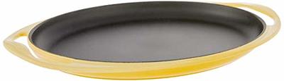 Le Creuset Enameled Cast Iron Oval Skinny Griddle, 12.25, Soleil - Yahoo  Shopping