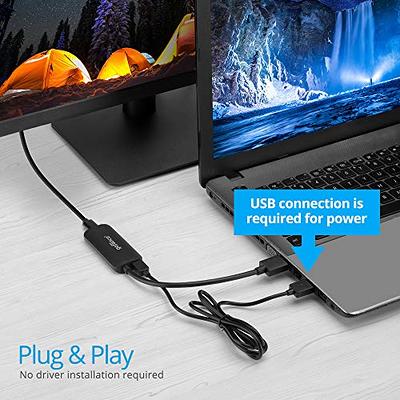 Elebase HDMI to USB-C Cable Adapter, 4K 60Hz Thunderbolt 3 Converter for  MacBook Pro, Surface, Nreal Air