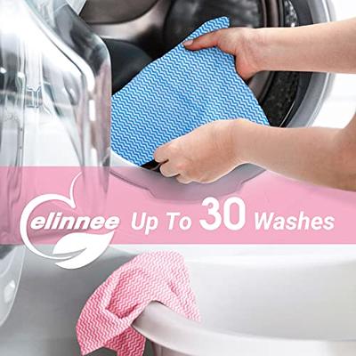 Elinnee Disposable Dish Cloths Paper Towels, Domestic Cleaning Towels,  Multipurpose Quick-Dry Rag Dish Cloths Heavy Duty Handy Wipes for Kitchen  75 Count 14.2X15.7, Red - Yahoo Shopping