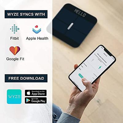 Wyze Scale, Bluetooth Body Fat Scale and Body Weight Composition BMI Smart Scale