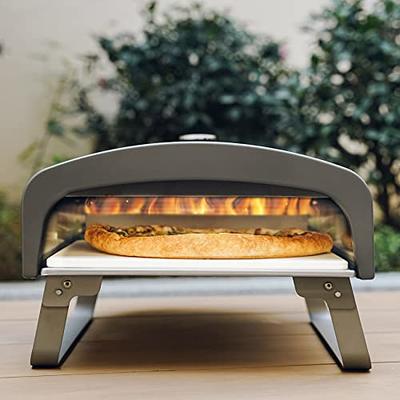 UDPATIO Outdoor Gas Pizza Oven Propane, Rotating Pizza Grill Oven Pizza  Maker with 12 Pizza stone, Portable Pizza Ovens for Outside with Rotary