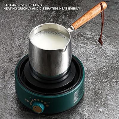 Enamel Milk Pan With Dual Pour Spout Butter Warmer Milk Pot For Stove Top  Health