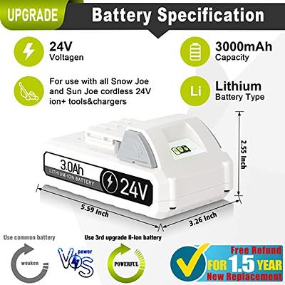 Snow Joe 40V 5000mAh Lithium Replacement Battery