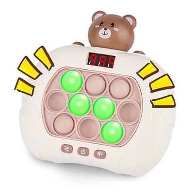 Bubble Pop Push Fidget Toy Children Handheld Quick Press Game Adult Squeeze  Stress Relief Sensory Light-Up Whac-A-Mole Toys