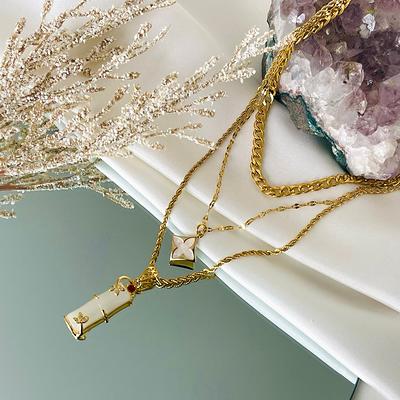 Gold Layering Necklace Set – Vedern