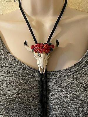 Sterling Silver Bull Skull Turquoise Necklace, Cow Skull, Bones, Animal  Skull, Southwestern Jewelry, Turquoise, Spiritual, Boho, Gypsy,