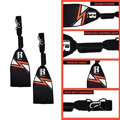  RDX AB Straps for Pull Up Bar Hanging, Maya Hide