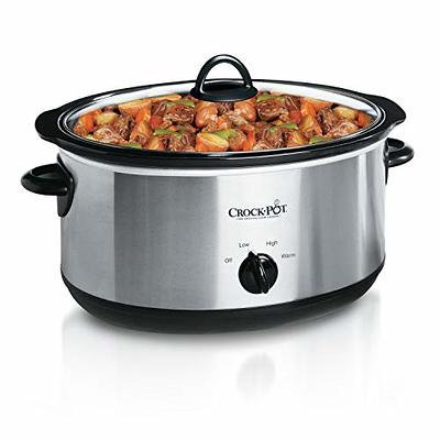 KitchenAid 7-Quart Stainless Rectangle Slow Cooker at