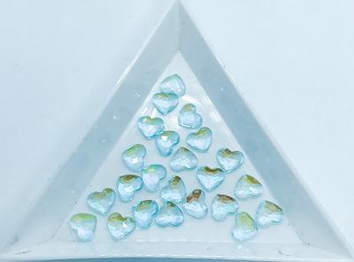 1101Pcs Lucky Green Nail Rhinestones for Nail Art Nail Charms Shiny Crystal  Clear Green Nail Diamonds