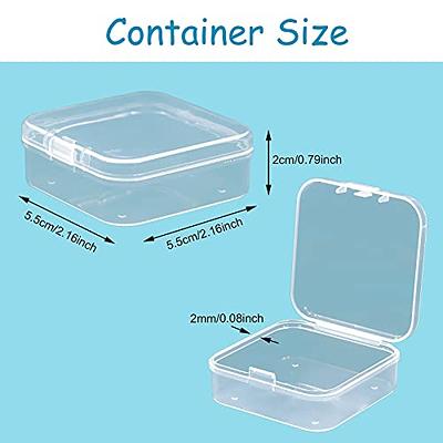 Small Bead Storage Containers 24 Pieces Plastic 1 Pack (24 Mini