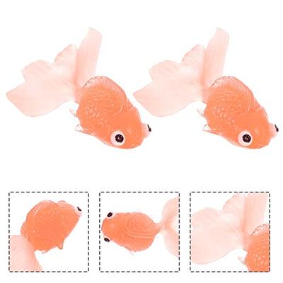 Toddmomy 10pcs Artificial Fish Fish Plastic Floating Fish Orange Goldfish  Ornament Fish Toys Decorations for Aquarium Fish Tank - Yahoo Shopping