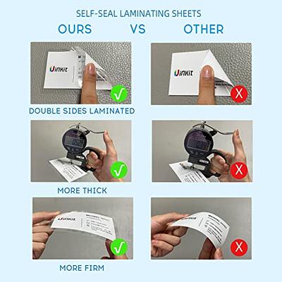 Scotch Self-Seal Laminating Pouches, 10 Count, 8.5 x 11