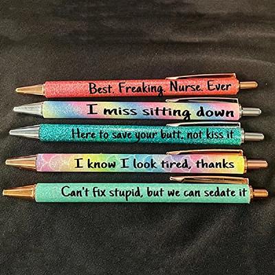 HLPHA 11PCS Funny Pens Set, Spoof Fun Ballpoint Pen Set, Premium novelty  pens Swear Word Daily Pen Set, offensive pens Funny DIY Office Gifts -  Yahoo Shopping