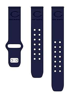 NFL Chicago Bears Samsung Watch Compatible Silicone Sports Band - 22mm