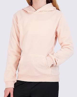 Girls Long Sleeve Fleece Zip Up Hoodie - Uniform