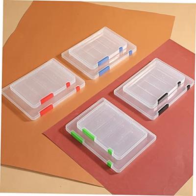 Ciieeo 4pcs Boxes File Storage Box Plastic Envelope Clear Plastic Organizer  Bins Paper Folder Document Storage Bag Portable Files Storage Case Document  Organizer Portable File Case Office - Yahoo Shopping