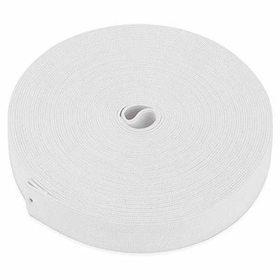 H&S White Roll of Elastic Band for Sewing and Knitting - 24 mm White Round  Waistband Elastic Cord for Crafts and Fabric Accessories - White Thick  Elastic for Dress-Making - Yahoo Shopping