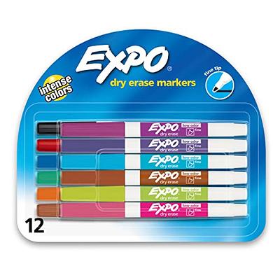 EXPO Dry Erase Markers, 2-in-1 Dual Ended Markers, Chisel Tip, Assorted  Colors, 8 Count & Low Odor Dry Erase Markers, Chisel Tip, Assorted Colors,  16 Pack - Yahoo Shopping