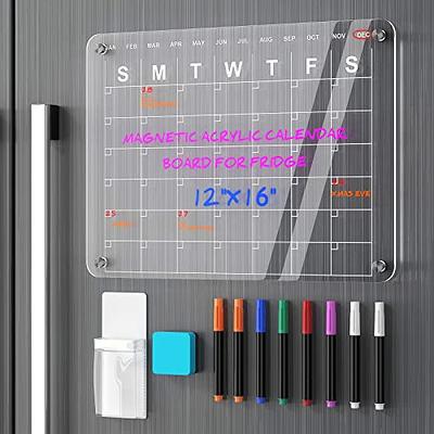 Liquid Chalk Markers for Acrylic Fridge Calendar Planning Board